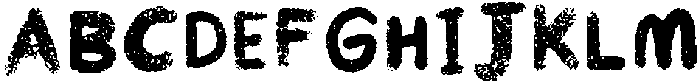 Ruffy Regular otf (400) Font UPPERCASE