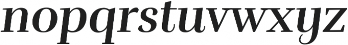Rufina Bold Italic otf (700) Font LOWERCASE