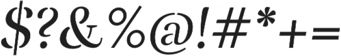 Rufina Stencil Regular Italic otf (400) Font OTHER CHARS