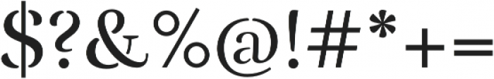 Rufina Stencil Regular otf (400) Font OTHER CHARS