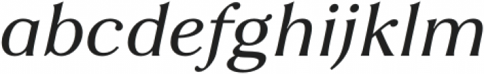Rufolo-Italic otf (400) Font LOWERCASE