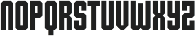 Rugby Regular otf (400) Font UPPERCASE