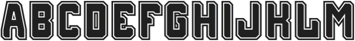 Rugby Squad Outline otf (400) FONT