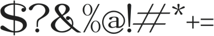 Rukoyah otf (400) Font OTHER CHARS