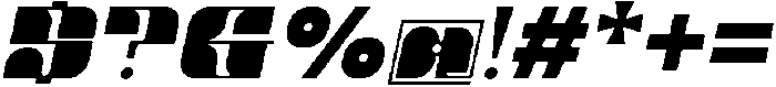 Ruma Daze Italic otf (400) Font OTHER CHARS