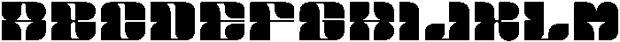 Ruma Daze Regular otf (400) Font UPPERCASE