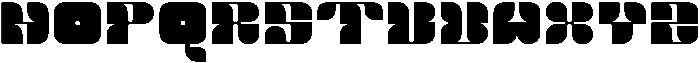 Ruma Daze Regular otf (400) Font UPPERCASE