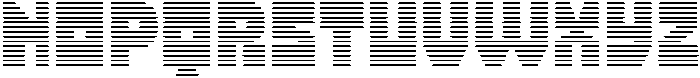 Ruma Hatch otf (400) Font UPPERCASE