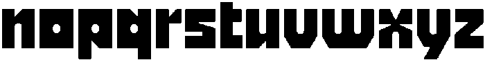 Ruma Solid otf (400) Font LOWERCASE