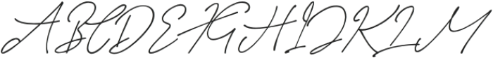 Rumangsa Signature otf (400) Font UPPERCASE