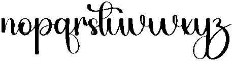 Rumble Regular otf (400) Font LOWERCASE