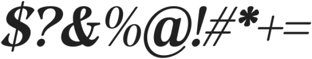 Rumelaz Gekinsa Italic otf (400) Font OTHER CHARS