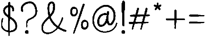 Rumiki Regular otf (400) Font OTHER CHARS
