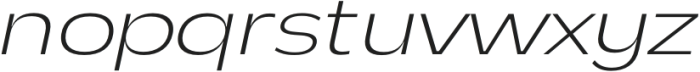 Rumson Light Italic otf (300) Font LOWERCASE