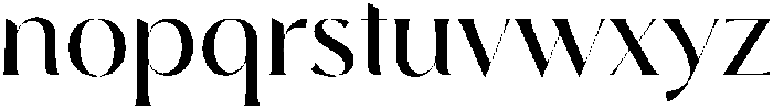 Runalto Medium otf (500) Font LOWERCASE