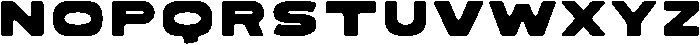 Runaway Regular otf (400) Font UPPERCASE