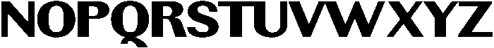 Rundale BlackExpanded otf (900) Font UPPERCASE