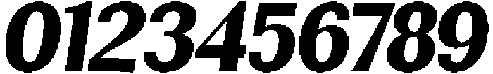 Rundale BlackSemiCondIta otf (900) Font OTHER CHARS