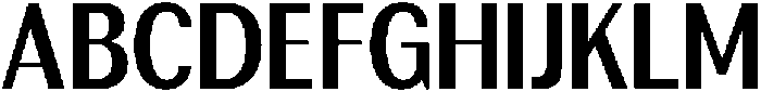 Rundale BoldCondensed otf (700) Font UPPERCASE