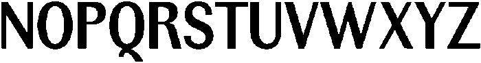 Rundale BoldCondensed otf (700) Font UPPERCASE