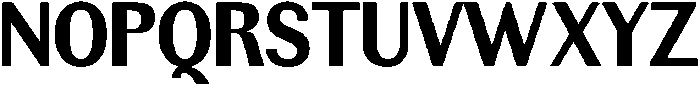 Rundale ExtBdSemiCond otf (400) Font UPPERCASE