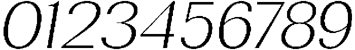 Rundale ExtLtSemExpIta otf (400) Font OTHER CHARS