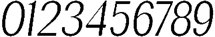 Rundale LightCondensedItalic otf (300) Font OTHER CHARS