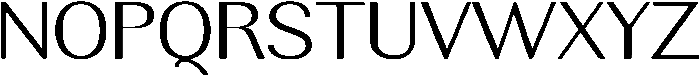 Rundale LightExpanded otf (300) Font UPPERCASE