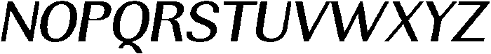 Rundale MedSemExpIta otf (400) Font UPPERCASE
