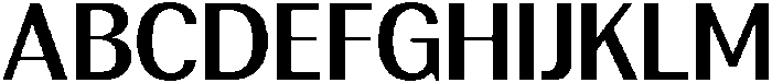 Rundale SemiBold otf (600) Font UPPERCASE