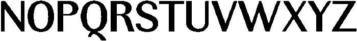 Rundale SemiBold otf (600) Font UPPERCASE