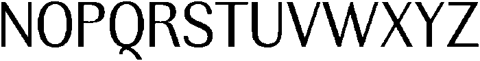 Rundale SemiCondensed otf (400) Font UPPERCASE