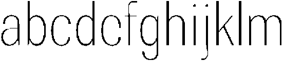 Rundale ThinCondensed otf (100) FONT