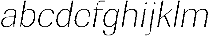 Rundale ThinSemExpIta otf (100) FONT