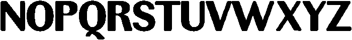 RundaleRound Black otf (900) Font UPPERCASE