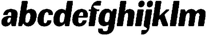RundaleRound BlackSemCondIta otf (900) FONT