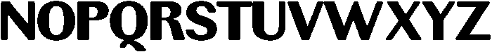 RundaleRound BlackSemExp otf (900) Font UPPERCASE