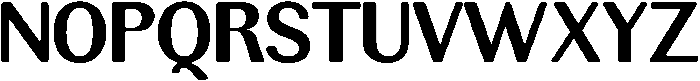 RundaleRound-Bold otf (700) Font UPPERCASE