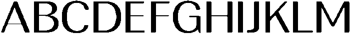 RundaleRound Expanded otf (400) Font UPPERCASE