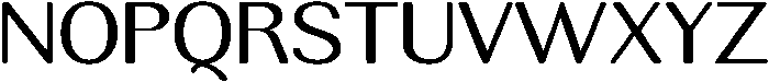 RundaleRound Expanded otf (400) Font UPPERCASE