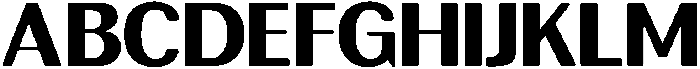 RundaleRound ExtBdSemExp otf (700) Font UPPERCASE