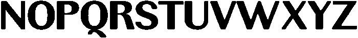 RundaleRound ExtBdSemExp otf (700) Font UPPERCASE