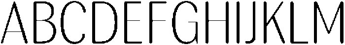 RundaleRound ExtLtCond otf (200) Font UPPERCASE