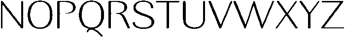 RundaleRound ExtLtExp otf (200) Font UPPERCASE