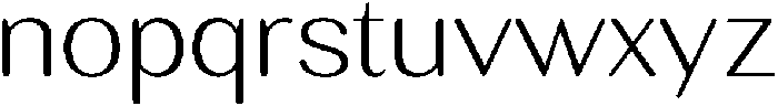 RundaleRound ExtLtExp otf (200) Font LOWERCASE