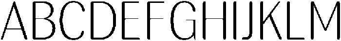 RundaleRound ExtLtSemCond otf (400) Font UPPERCASE