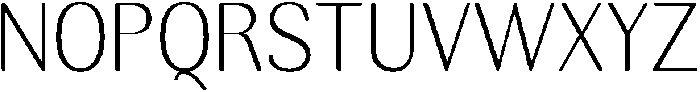 RundaleRound ExtLtSemCond otf (400) Font UPPERCASE