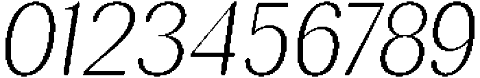 RundaleRound ExtLtSemCondIta otf (400) Font OTHER CHARS