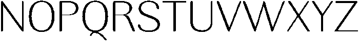 RundaleRound ExtLtSemExp otf (400) Font UPPERCASE