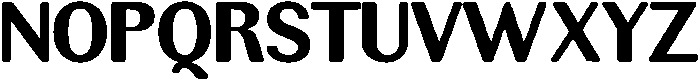 RundaleRound ExtraBold otf (700) Font UPPERCASE
